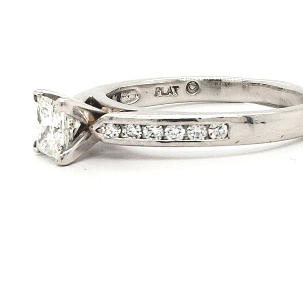 Platinum Diamond Engagement Ring Image 2 Minor Jewelry Inc. Nashville, TN