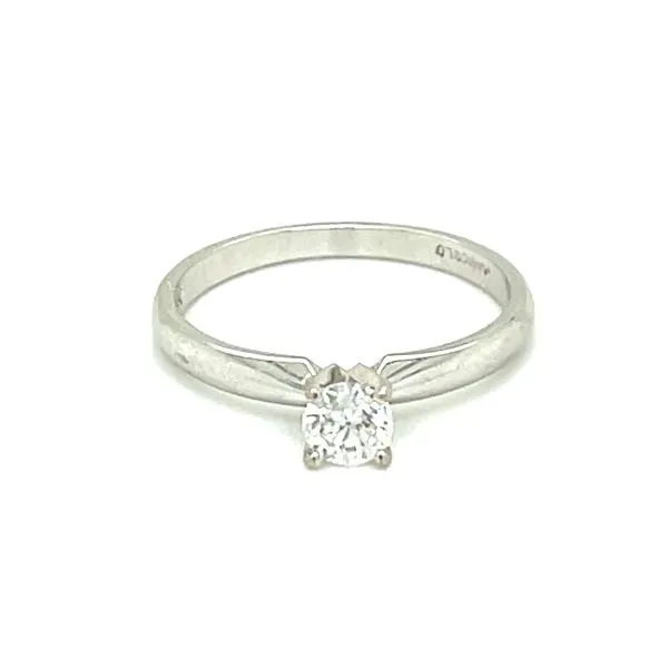 14K White Gold Diamond Engagement Ring Image 2 Minor Jewelry Inc. Nashville, TN