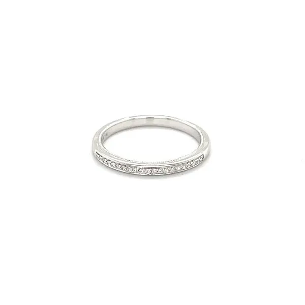 14K White Gold Diamond Wedding Band similar item image