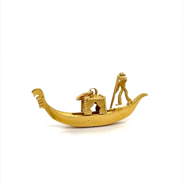 18K Yellow Gold Estate Gondola Charm Minor Jewelry Inc. Nashville, TN