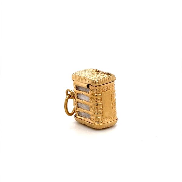 14K Yellow Gold Estate Cotton Charm Image 3 Minor Jewelry Inc. Nashville, TN