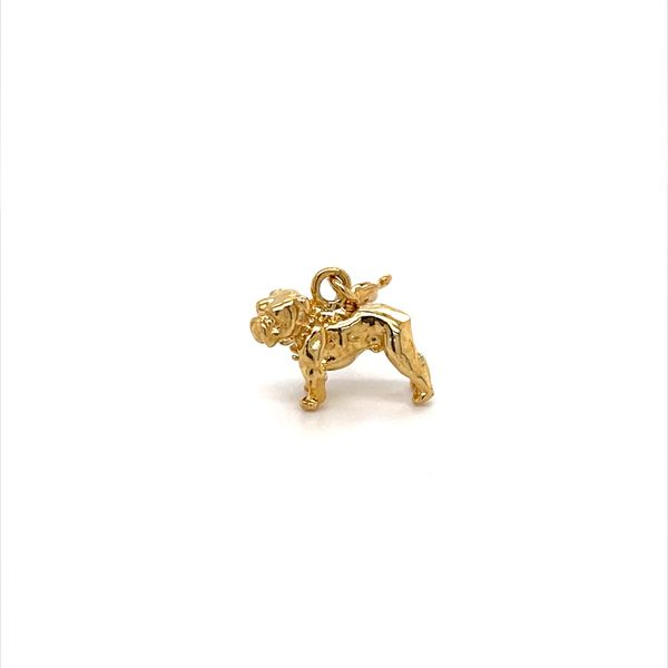 14K Yellow Gold Bulldog with Spring Ring Minor Jewelry Inc. Nashville, TN