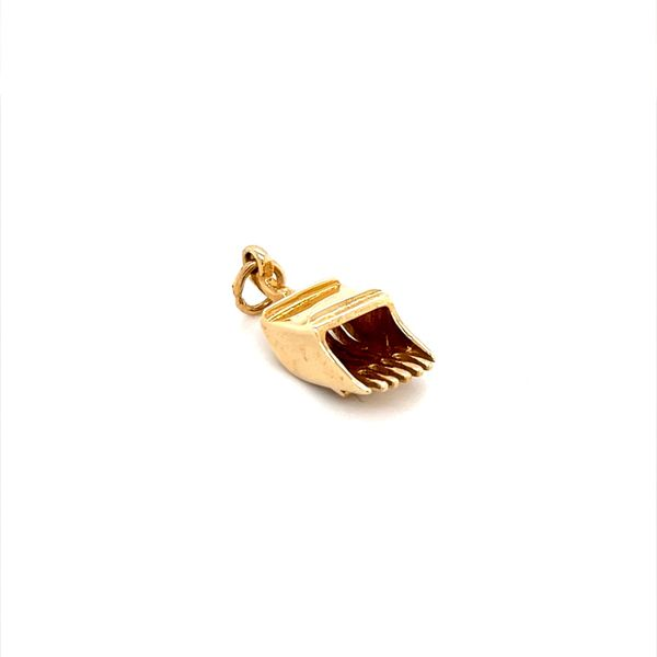 14K Yellow Gold Cranberry Scoop with Jump Ring Image 2 Minor Jewelry Inc. Nashville, TN