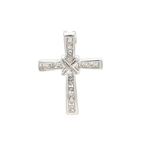 10KW Estate Diamond Cross Pendant Minor Jewelry Inc. Nashville, TN