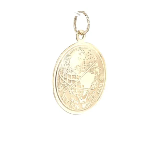14K Yellow Gold 1964-65 New York World's Fair Token Charm Image 3 Minor Jewelry Inc. Nashville, TN