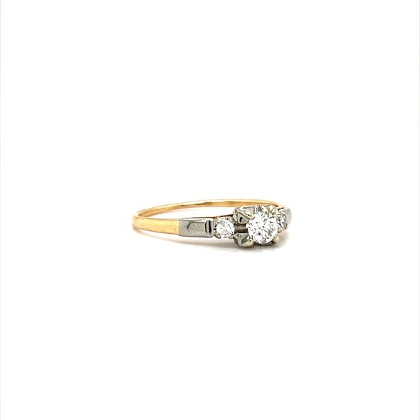 14K Yellow Gold Estate Diamond Engagement Ring Image 2 Minor Jewelry Inc. Nashville, TN