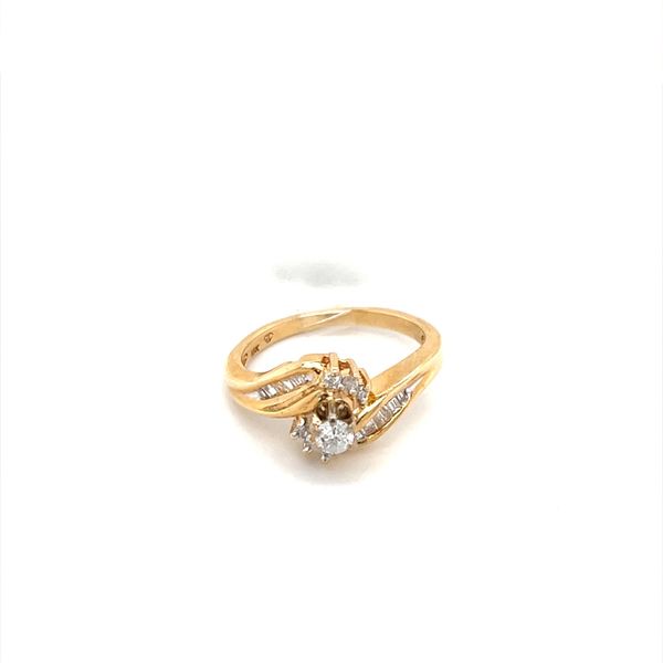 10K Yellow Gold Estate Diamond Fashion Ring Image 2 Minor Jewelry Inc. Nashville, TN