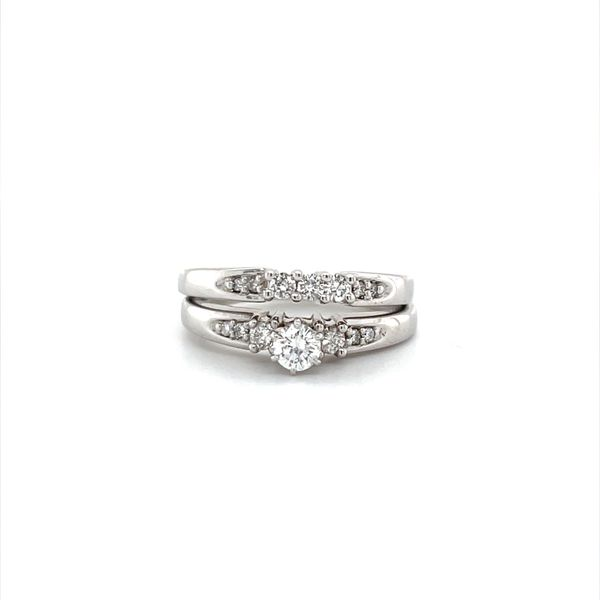 14K White Gold Estate Diamond Wedding Set Minor Jewelry Inc. Nashville, TN