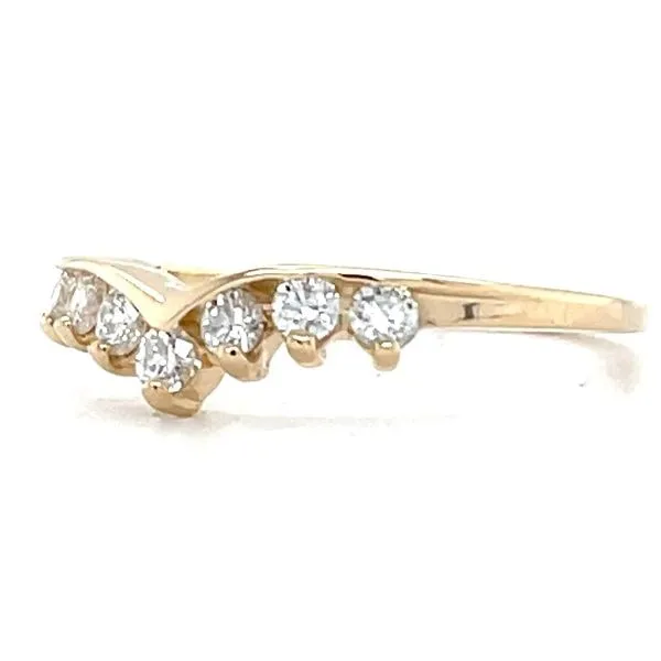14K Yellow Gold Estate Diamond Band Image 3 Minor Jewelry Inc. Nashville, TN