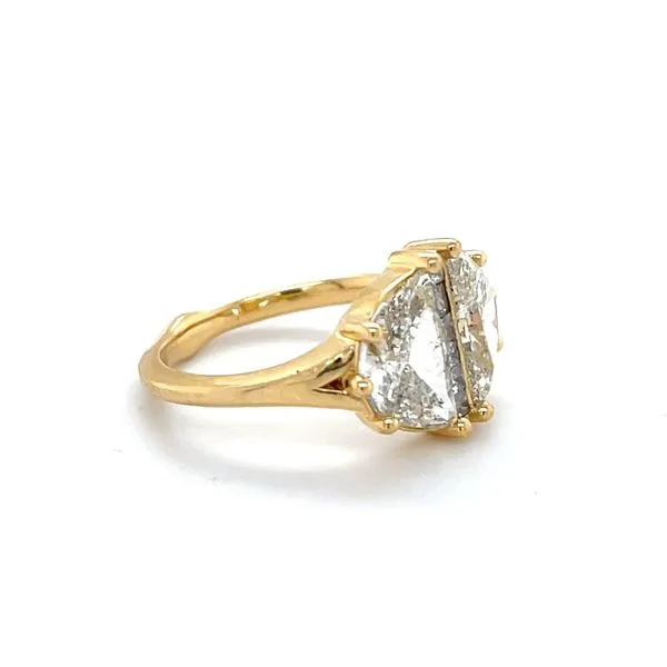 14K Yellow Gold Estate Diamond Engagement Ring Image 3 Minor Jewelry Inc. Nashville, TN
