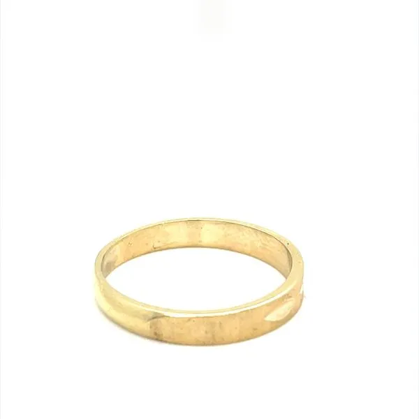 14K Yellow Gold Estate Engraved Wedding Band Image 2 Minor Jewelry Inc. Nashville, TN