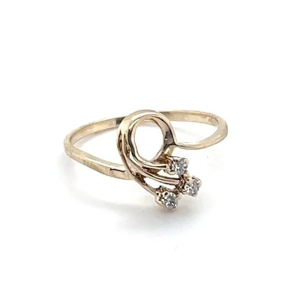 10K Yellow Gold Estate Diamond Engagement Ring Minor Jewelry Inc. Nashville, TN