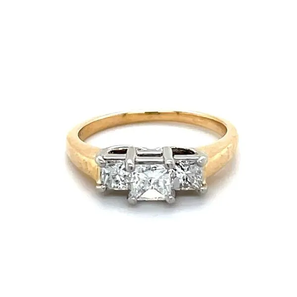 Estate 3 Stone Engagement Ring Minor Jewelry Inc. Nashville, TN