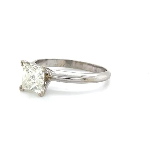 14KW Estate Princess Cut Diamond Engagement Ring Image 3 Minor Jewelry Inc. Nashville, TN