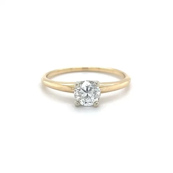 14K Yellow Gold Estate Solitaire Mined Diamond Engagement Ring Minor Jewelry Inc. Nashville, TN