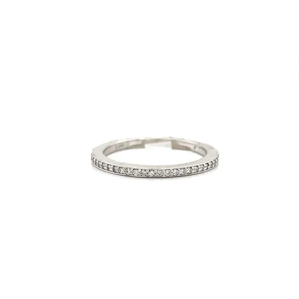 14K White Gold Estate Diamond Half Anniversary Band Minor Jewelry Inc. Nashville, TN