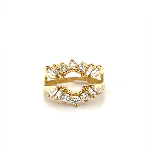 14K Yellow Gold Estate Diamond Ring Guard Minor Jewelry Inc. Nashville, TN