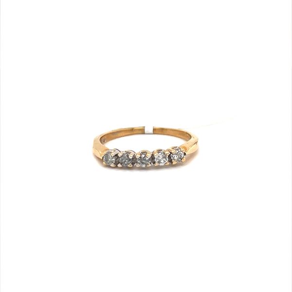 10K Yellow Gold Estate Diamond Wedding Band Minor Jewelry Inc. Nashville, TN