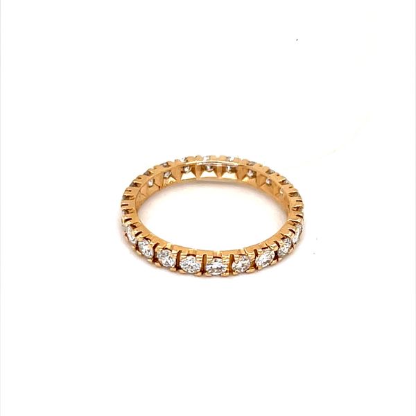14K Yellow Gold Estate Diamond Anniversary Band Image 2 Minor Jewelry Inc. Nashville, TN