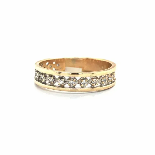 14K Yellow Gold Estate Diamond Band Minor Jewelry Inc. Nashville, TN