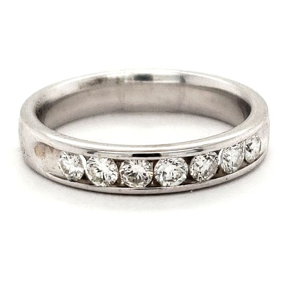 14K White Gold Estate Diamond Wedding Band Minor Jewelry Inc. Nashville, TN