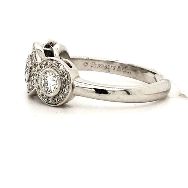 Platinum Estate Tiffany Diamond Ring Image 2 Minor Jewelry Inc. Nashville, TN