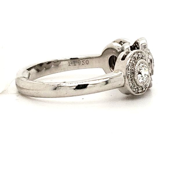 Platinum Estate Tiffany Diamond Ring Image 3 Minor Jewelry Inc. Nashville, TN