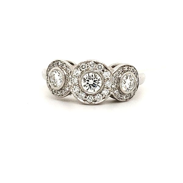 Platinum Estate Tiffany Diamond Ring Minor Jewelry Inc. Nashville, TN