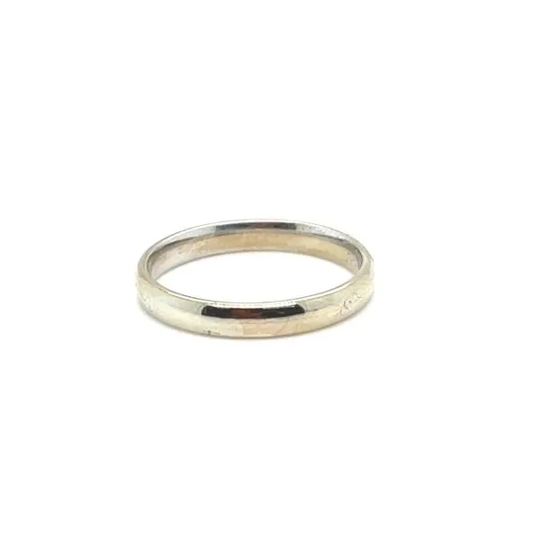 14K White Gold Estate Inside Round (Light) Wedding Band Minor Jewelry Inc. Nashville, TN