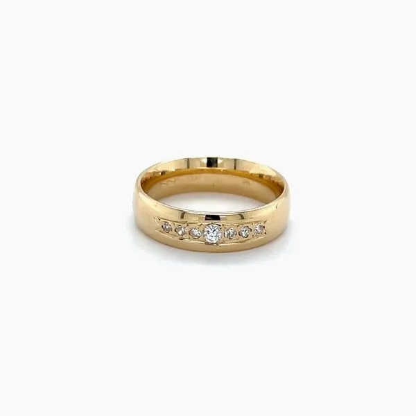 14K Yellow Gold Estate Diamond Band Minor Jewelry Inc. Nashville, TN