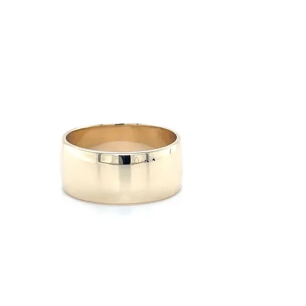 14K Yellow Gold Estate Half Round Wedding Band Image 2 Minor Jewelry Inc. Nashville, TN