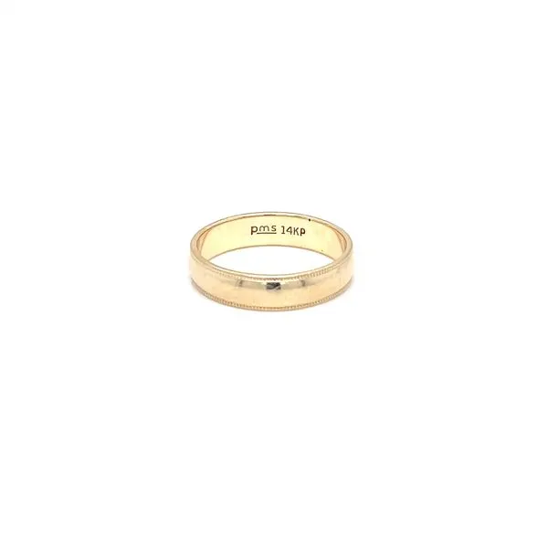 14K Yellow Gold Estate 4.0mm Milgrain Wedding Band Minor Jewelry Inc. Nashville, TN