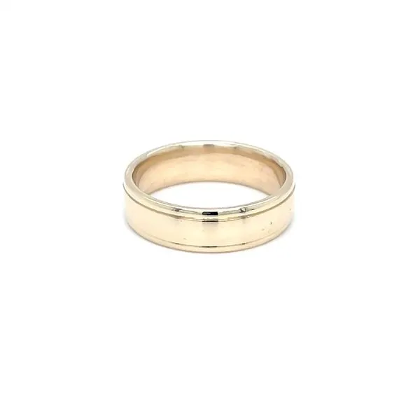 14K Yellow Gold 6.0mm Grooved Wedding Band Minor Jewelry Inc. Nashville, TN