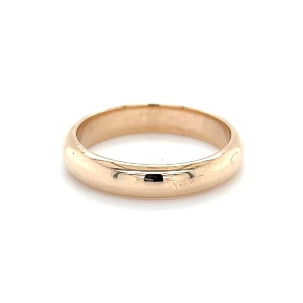 10K Yellow Gold Estate 3.7mm Wedding Band Image 3 Minor Jewelry Inc. Nashville, TN