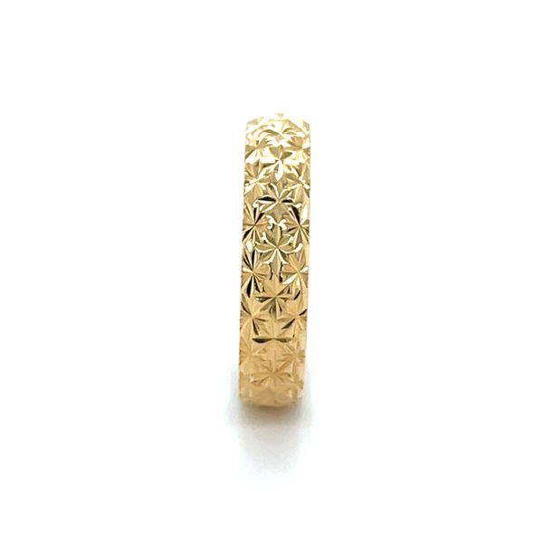 18K Yellow Gold Estate 4mm Wedding Band Image 3 Minor Jewelry Inc. Nashville, TN