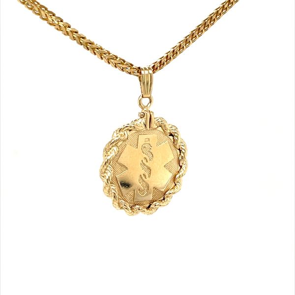 14K Yellow Gold Estate Pendant Necklace Image 2 Minor Jewelry Inc. Nashville, TN