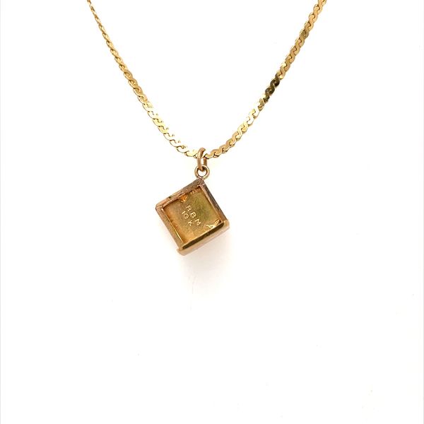 10K Yellow Gold Estate Pendant Necklace Image 2 Minor Jewelry Inc. Nashville, TN