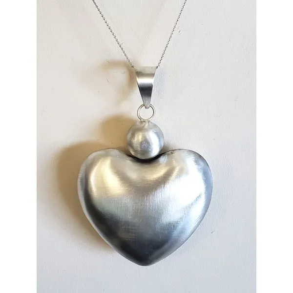 Sterling Silver Estate Heart Pendant Minor Jewelry Inc. Nashville, TN