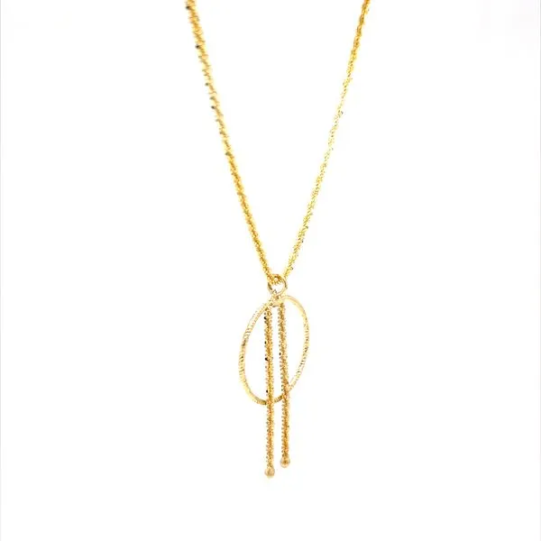 14K Yellow Gold Estate Pendant Necklace Image 2 Minor Jewelry Inc. Nashville, TN