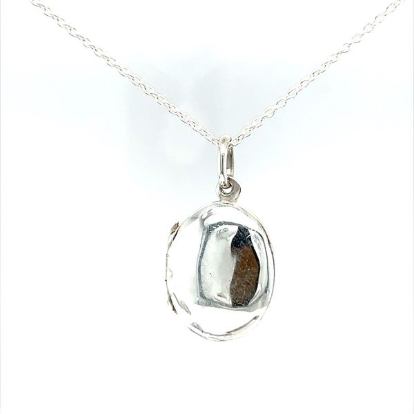 Sterling Silver Locket Pendant Image 3 Minor Jewelry Inc. Nashville, TN