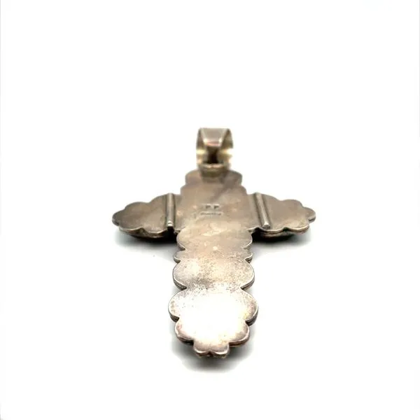 Sterling Silver Pendant with Turquoise Image 2 Minor Jewelry Inc. Nashville, TN