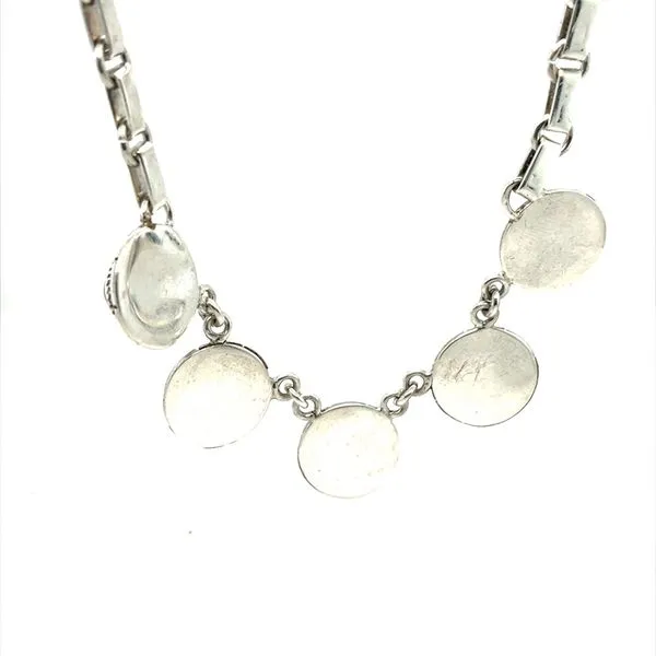 Sterling Silver Onyx Necklace Image 2 Minor Jewelry Inc. Nashville, TN