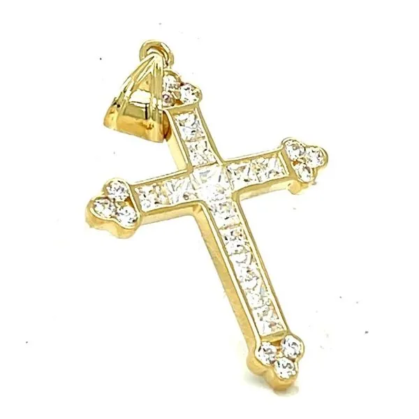 14K Yellow Gold Cross Pendant Minor Jewelry Inc. Nashville, TN