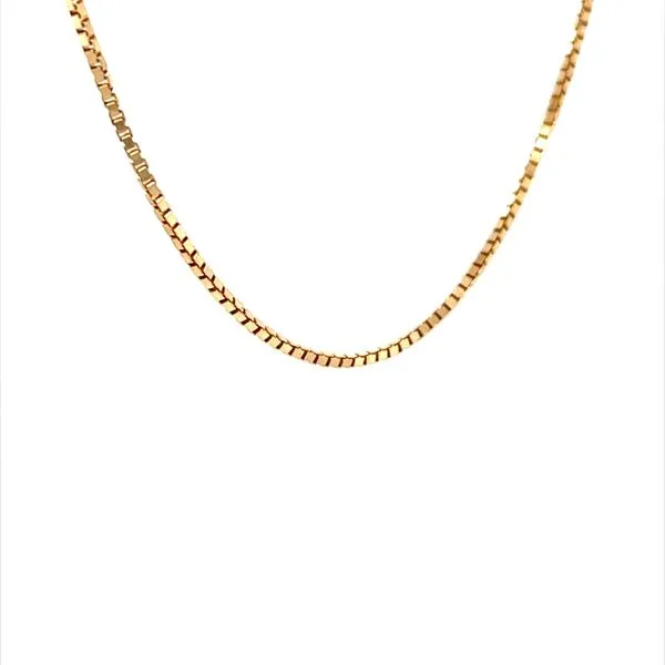 10K Yellow Gold Estate Box Chain