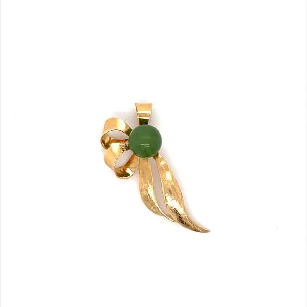 14K Yellow Gold Jade Pendant Minor Jewelry Inc. Nashville, TN