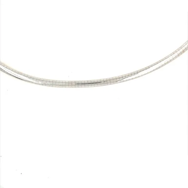 14K Yellow and White Gold Estate Reversible Omega Necklace Image 2 Minor Jewelry Inc. Nashville, TN
