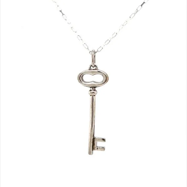 Sterling Silver Key Pendant Necklace Minor Jewelry Inc. Nashville, TN