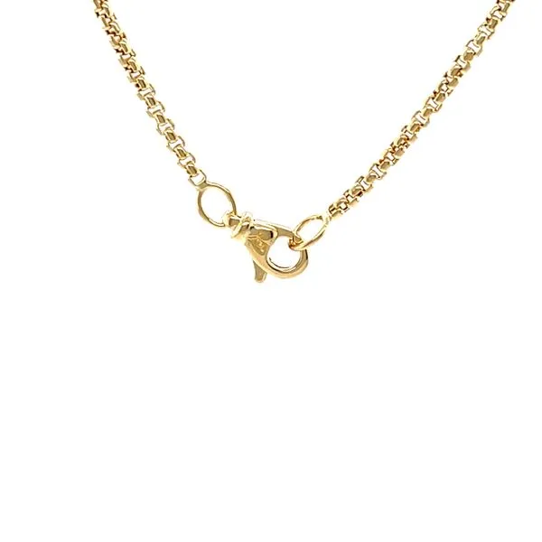 18K Yellow Gold Estate 1.7mm David Yurman Brand Box Chain Image 3 Minor Jewelry Inc. Nashville, TN