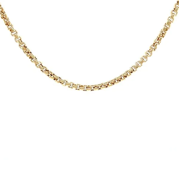 18K Yellow Gold Estate 1.7mm David Yurman Brand Box Chain Minor Jewelry Inc. Nashville, TN