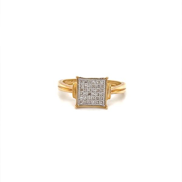 10K Yellow Gold Estate Diamond Cluster Fashion Ring Minor Jewelry Inc. Nashville, TN